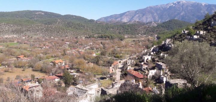 Village near Kayakoy Fethiye, Turkey