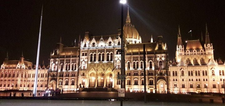 Hungarian Parliament Building Gothic Revival Style