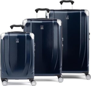 Travelpro Pathways 3 Hardside Expandable Luggage, 8 Spinner Wheels, Lightweight Hard Shell Suitcase, 3 Piece Set (21:25:28)