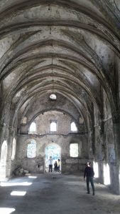 Inside the Old Church in Kayakoy