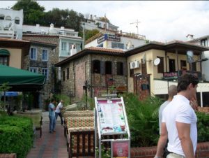 Marmaris Old Town Cafes and houses