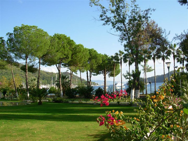 gocek seaside gardens of a hotel