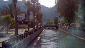turunc scenic little river in town