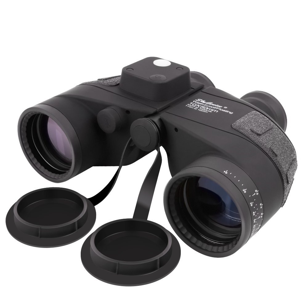 SkyGenius 10X50 Rangefinder Binoculars with Compass