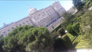 Palacio Real de Madrid saray ve bahçeler