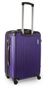 purple travelcross columbia 3-piece luggage