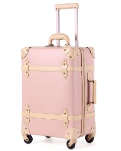 HoJax Classic Trolley Vintage Luggage Carryon Suitcase