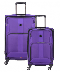 DELSEY Paris Sky Max Softside Luggage Purple 