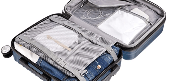 amazonbasics premium hardside luggage set