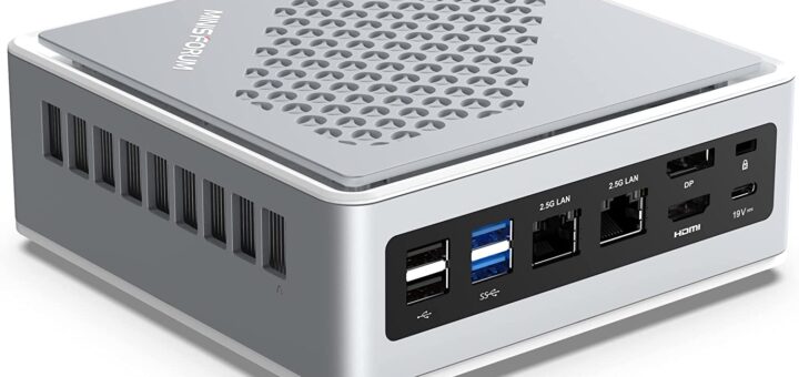 DeskMini TH50 Mini PC Windows 11 Pro with Intel Core i5-11320H