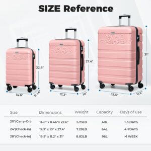 Krute Suitcases 20, 24, 28 inches